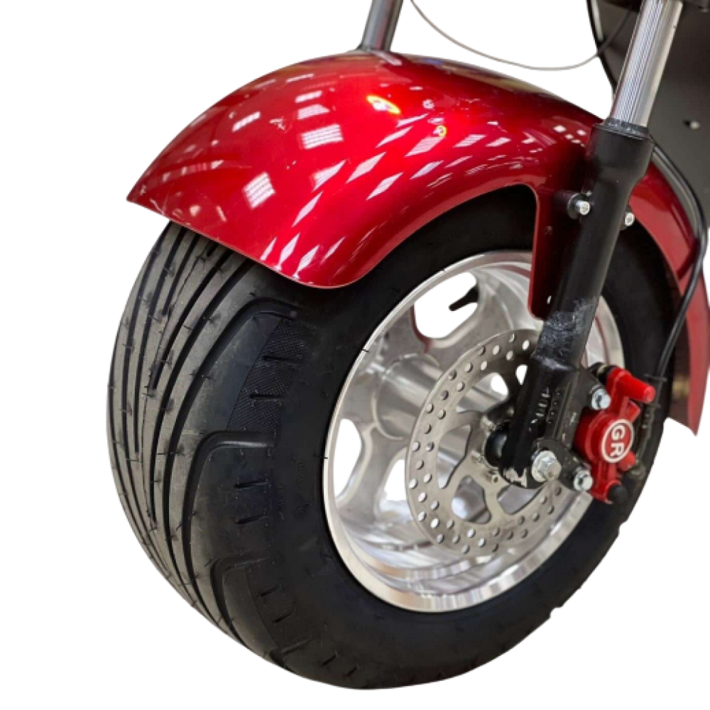 Электроскутер трехколесный CITYCOCO GT X11 TRIKE Красный 4 Электроскутер трехколесный CITYCOCO GT X11 TRIKE Красный 4