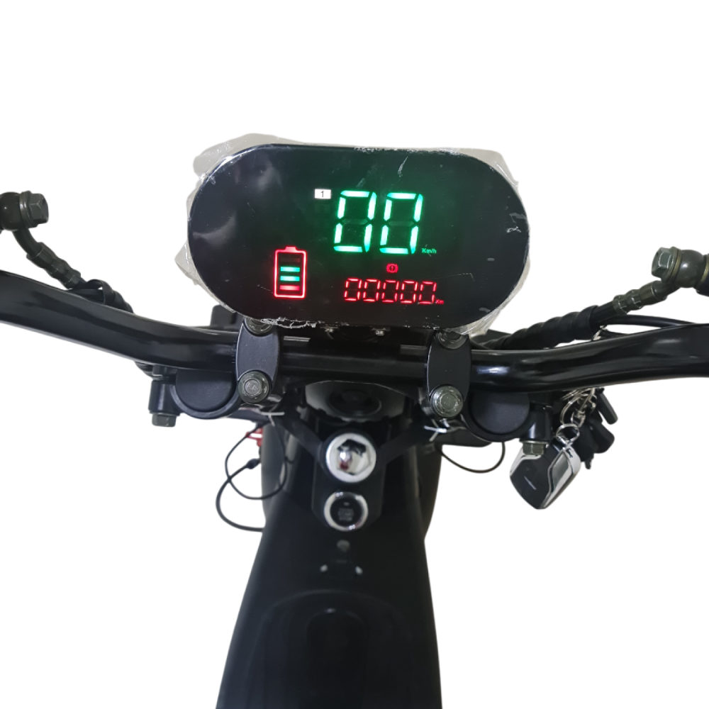 Электроскутер TRIKE KOLYAN черный матовый 8 Электроскутер TRIKE KOLYAN черный матовый 8