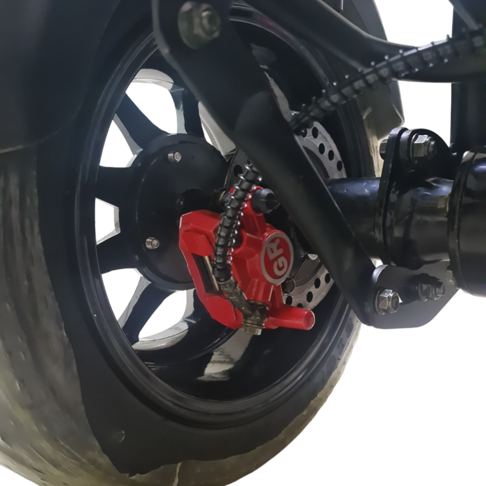 Электроскутер TRIKE KOLYAN черный матовый 11 Электроскутер TRIKE KOLYAN черный матовый 11