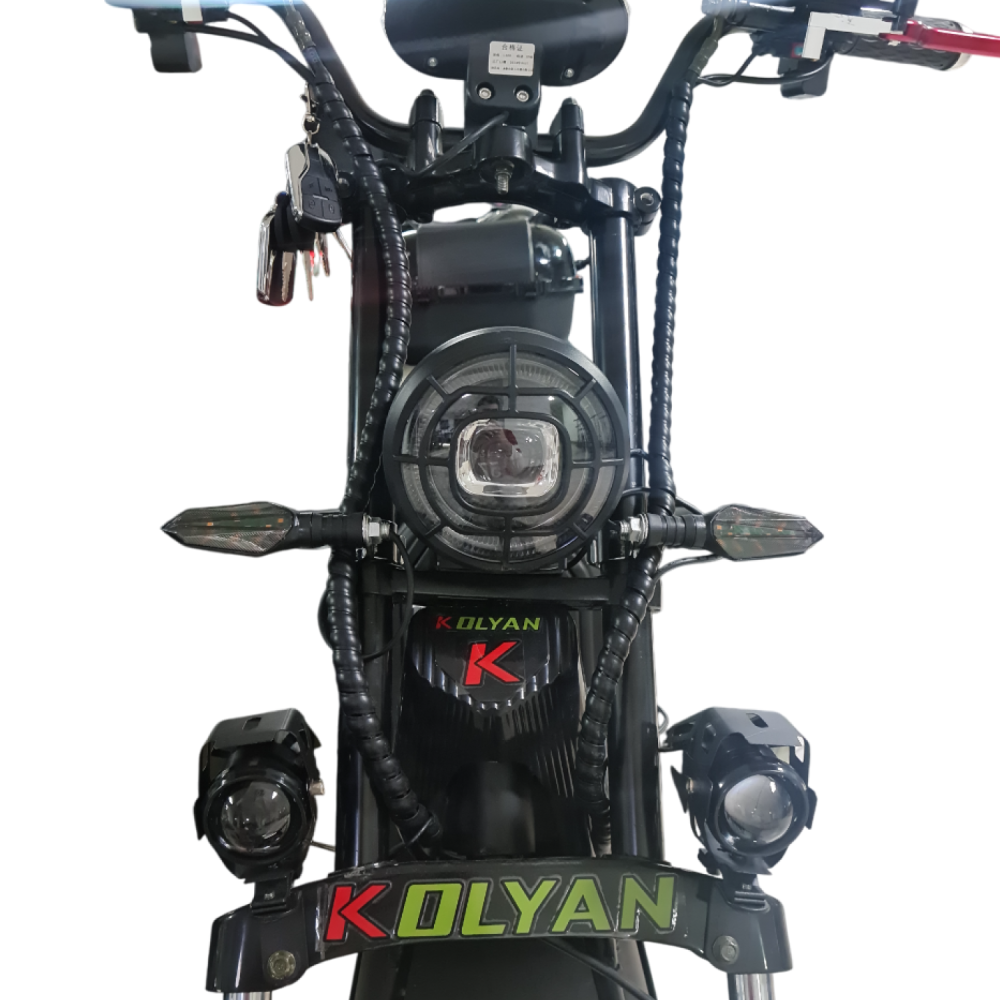 Электроскутер TRIKE KOLYAN черный матовый 7 Электроскутер TRIKE KOLYAN черный матовый 7