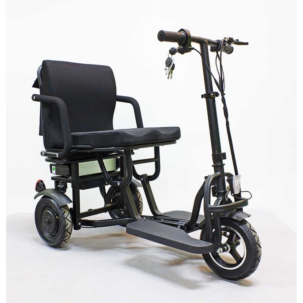 Электро трицикл GreenCamel Кольт V700 (48V 2x350W 15,6 Ah) Trike черный 5 Электро трицикл GreenCamel Кольт V700 (48V 2x350W 15,6 Ah) Trike черный 5