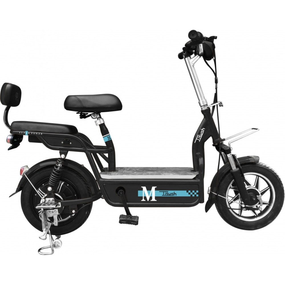 Электро мопед GreenCamel Тайфун 350 (48V 12Ah 350W) Черный Электро мопед GreenCamel Тайфун 350 (48V 12Ah 350W) Черный