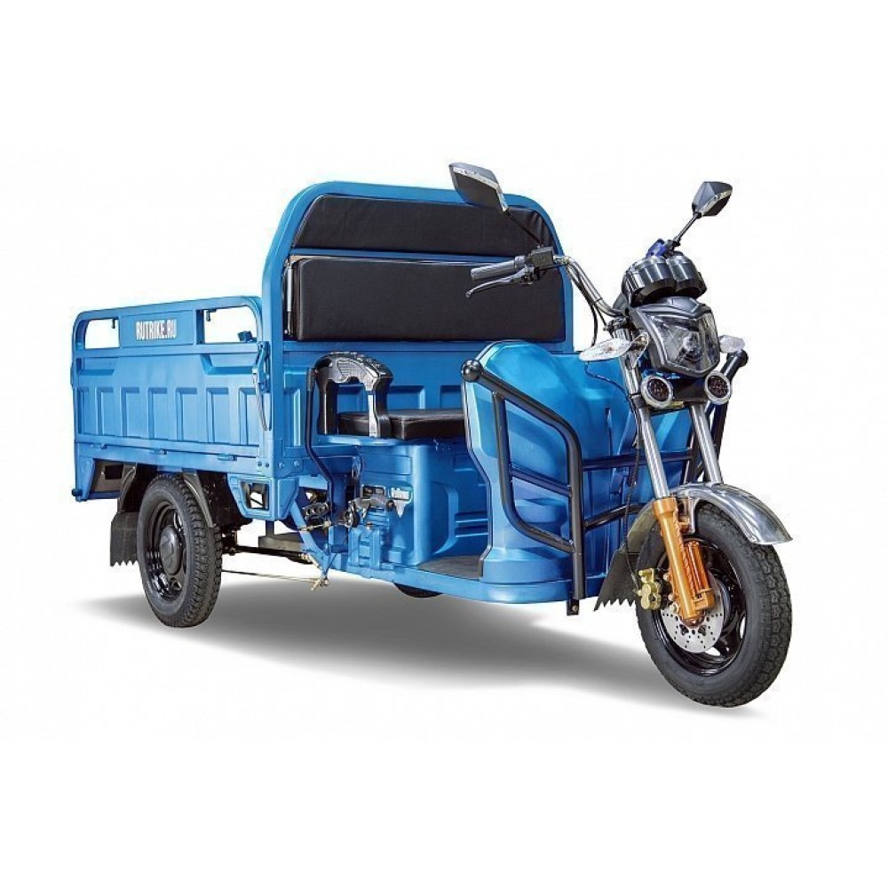 Грузовой электротрицикл Rutrike Дукат 1500 60V1000W синий Грузовой электротрицикл Rutrike Дукат 1500 60V1000W синий