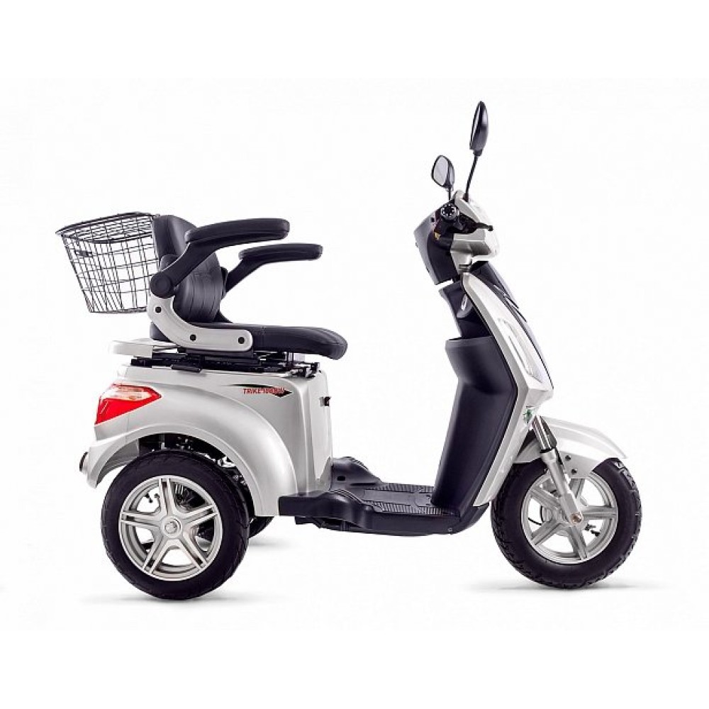 Электротрицикл Volteco TRIKE NEW серый Электротрицикл Volteco TRIKE NEW серый