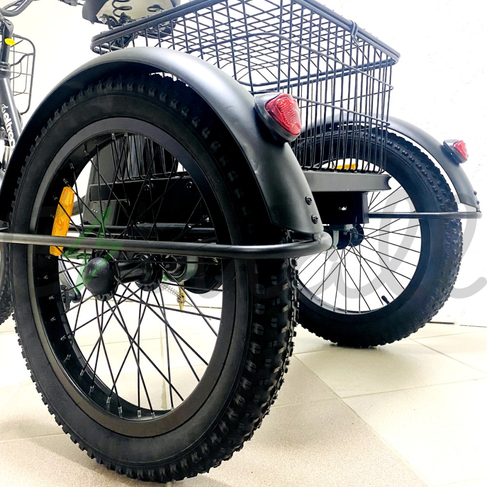Электровелосипед электротрицикл Eltreco Porter Fat 500 UP! Черный 9 Электровелосипед электротрицикл Eltreco Porter Fat 500 UP! Черный 9