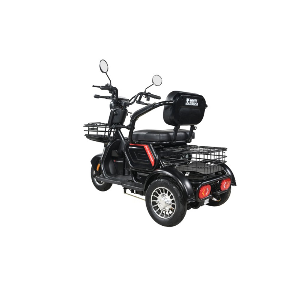 Электротрицикл White Siberia Sibtrike 2000W 14 Электротрицикл White Siberia Sibtrike 2000W 14