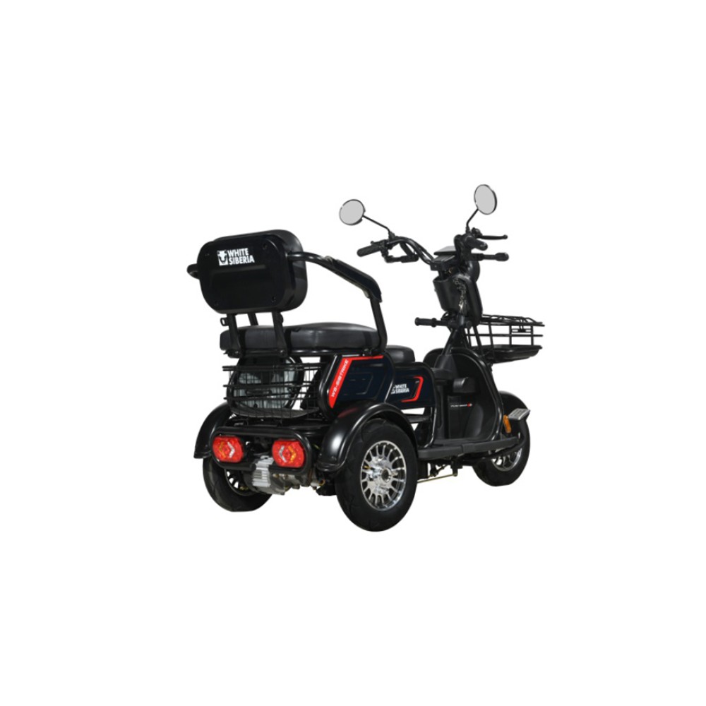 Электротрицикл White Siberia Sibtrike 2000W 13 Электротрицикл White Siberia Sibtrike 2000W 13