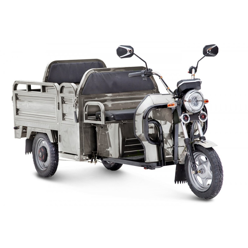 Грузовой электротрицикл Rutrike Вояж-П2 1250 60V800W серый Грузовой электротрицикл Rutrike Вояж-П2 1250 60V800W серый