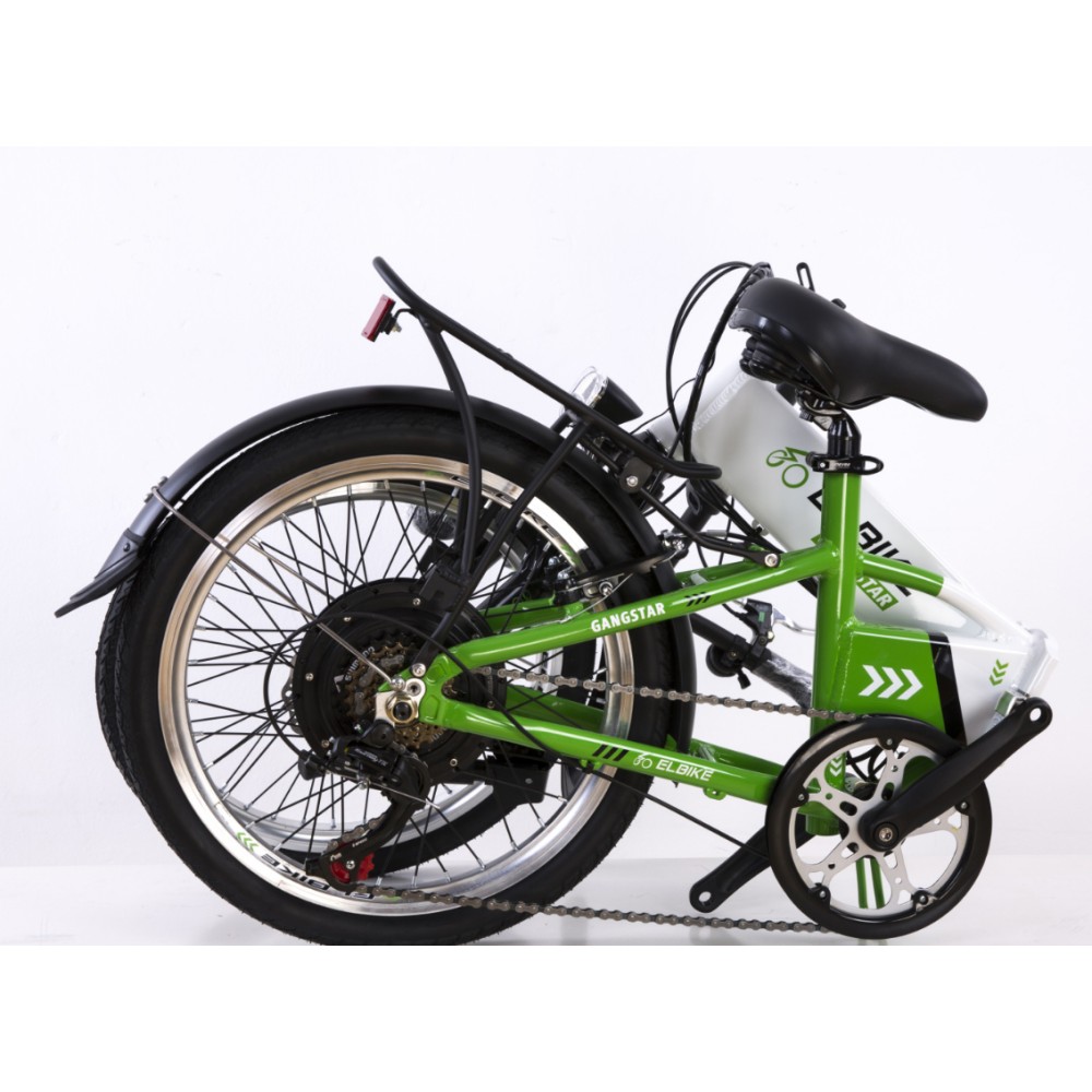Электровелосипед ELBIKE GANGSTAR ST Зеленый 1 Электровелосипед ELBIKE GANGSTAR ST Зеленый 1