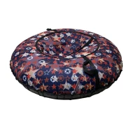 Тюбинг ПОКАТУШКИ D-0,95м красные звёзды